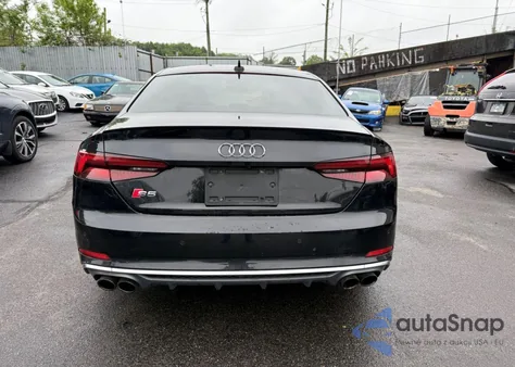 2018 Audi S5 3.0T Premium Plus из США, поврежденный, VIN WAUP4AF59JA077177